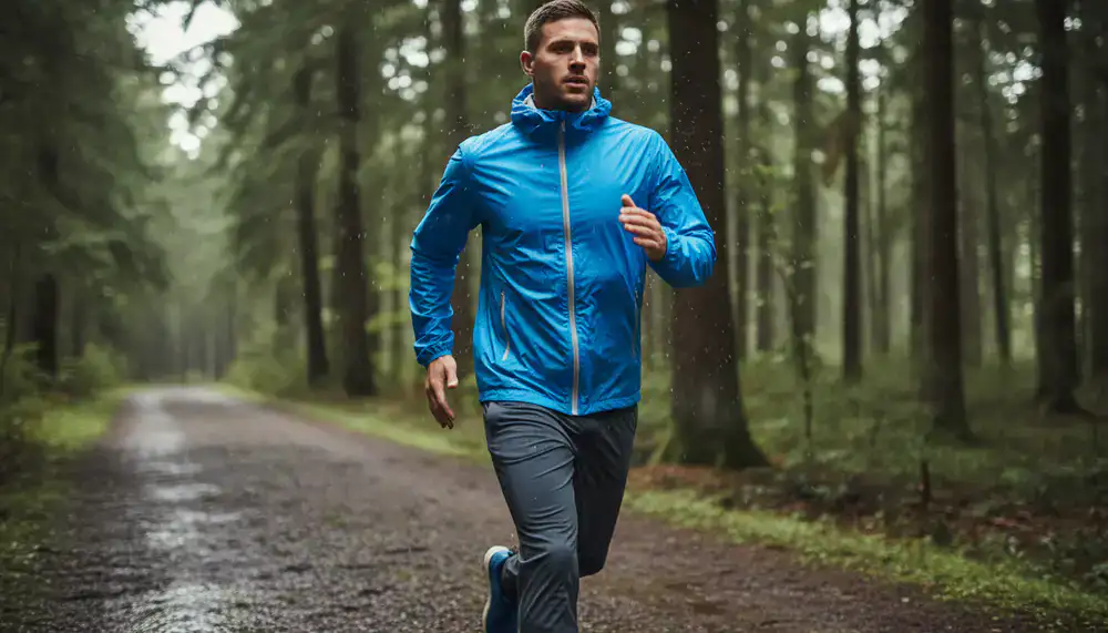 Veste d'entraînement imperméable pour homme